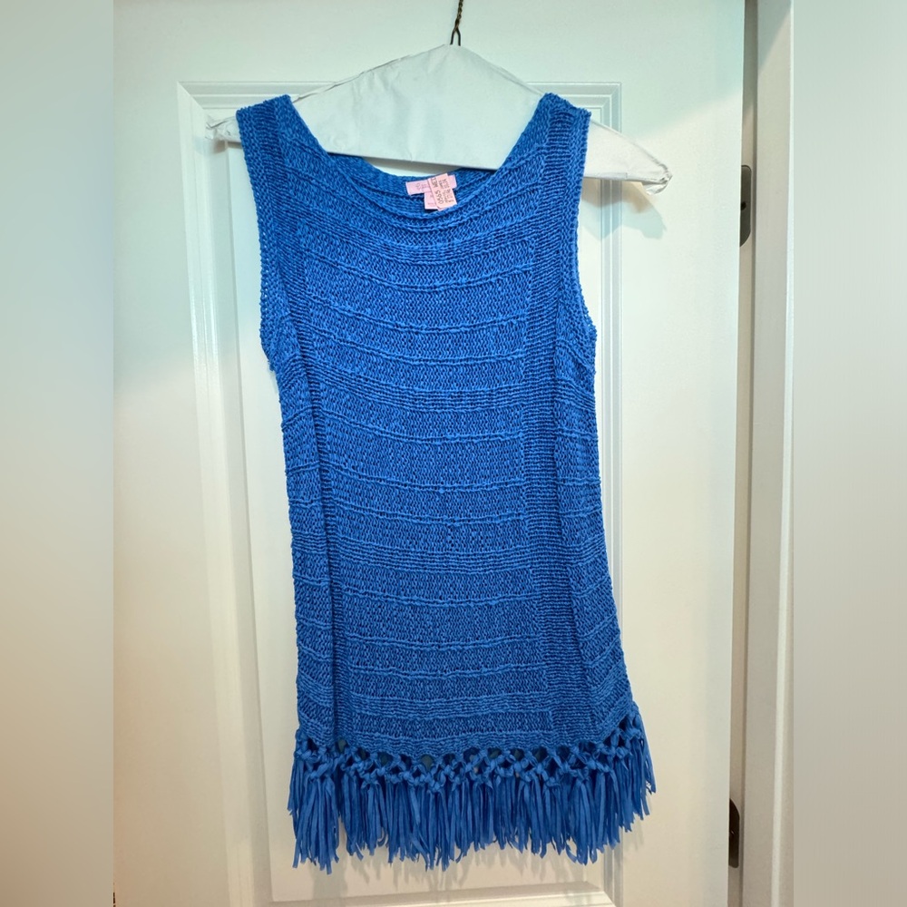 Lilly Pulitzer sweater tank size medium